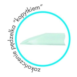 Pędzel do nakładania żelu 6mm AC100905